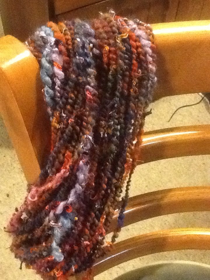 The yarn that Glynis Poad spun during the hangout!