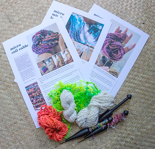Yarn Recipe Cards: Micro Art Yarns