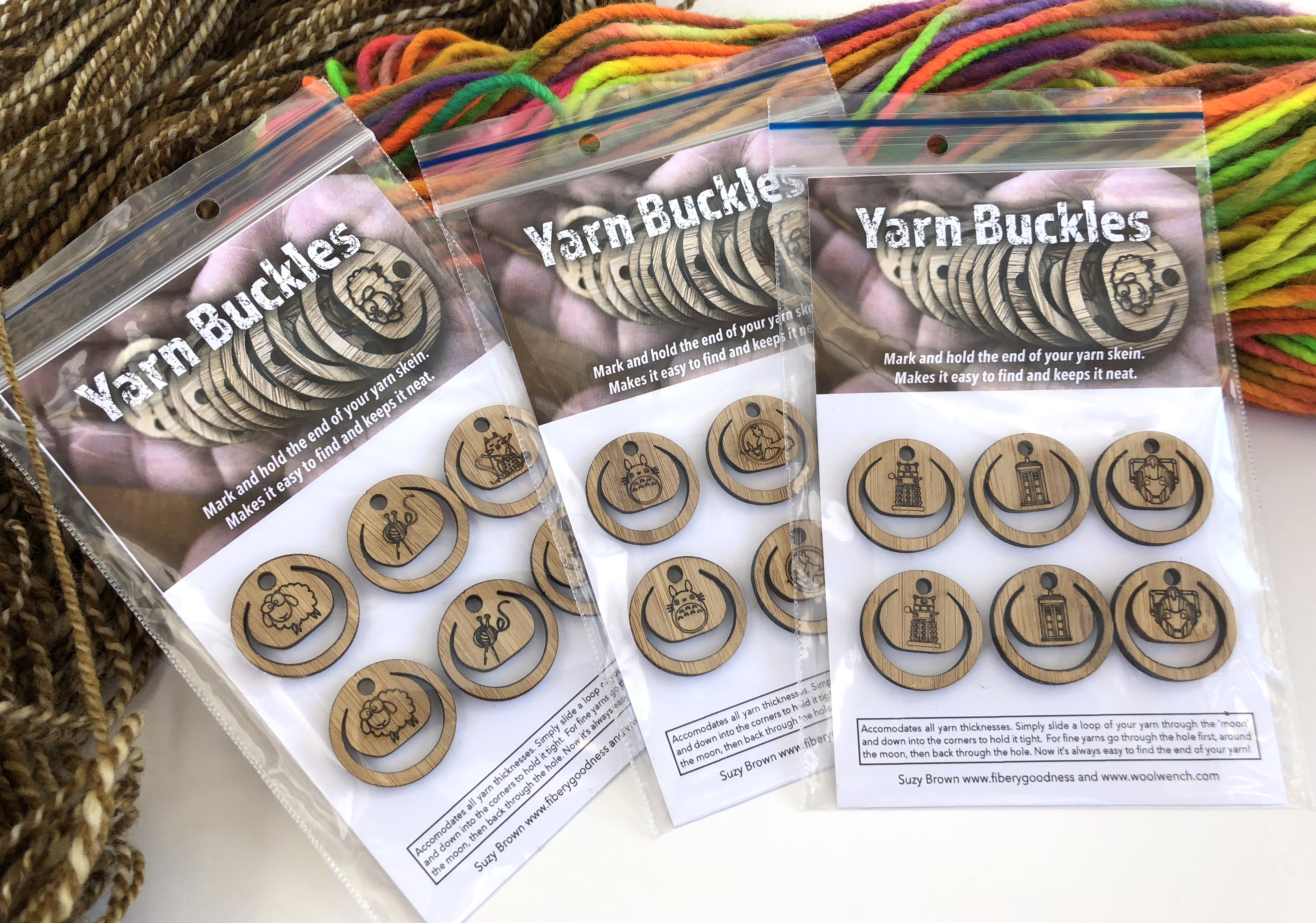 Yarn Buckles – Fiberygoodness